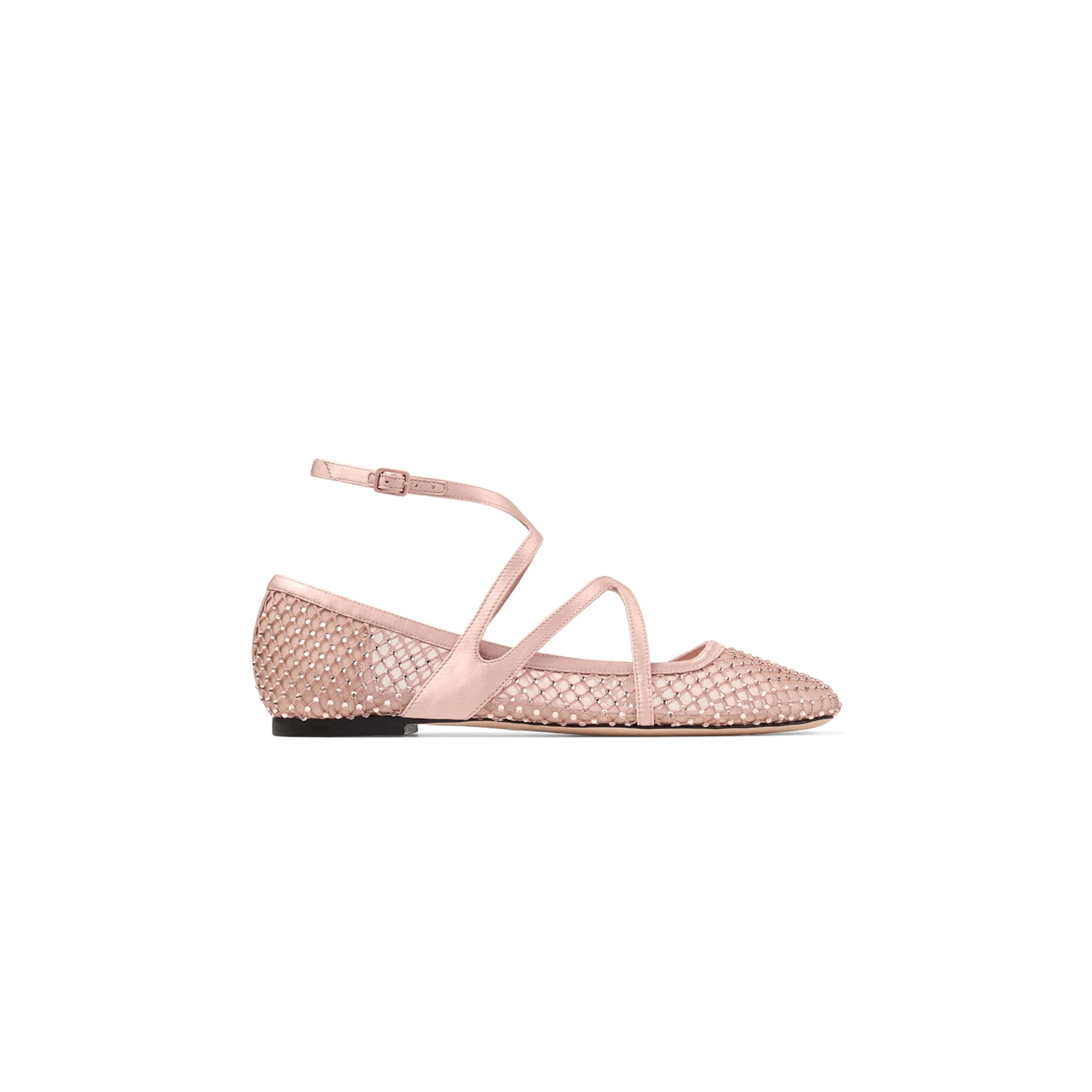 JIMMY CHOO ASTORIA FLAT MACARON SATIN CRYSTAL FLATS ASTORIAFLATQHS JIMMY CHOO ASTORIA FLAT MACARON SATIN CRYSTAL FLATS ASTORIAFLATQHS